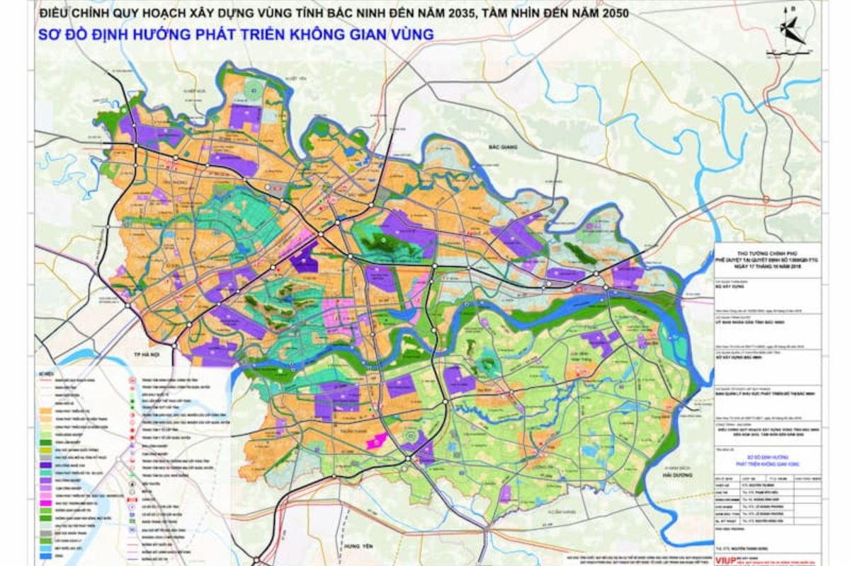 bản đồ bắc ninh mới nhất