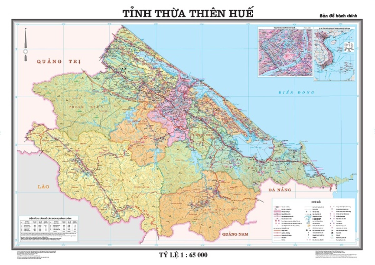 bản đồ giao thông thừa thiên huế