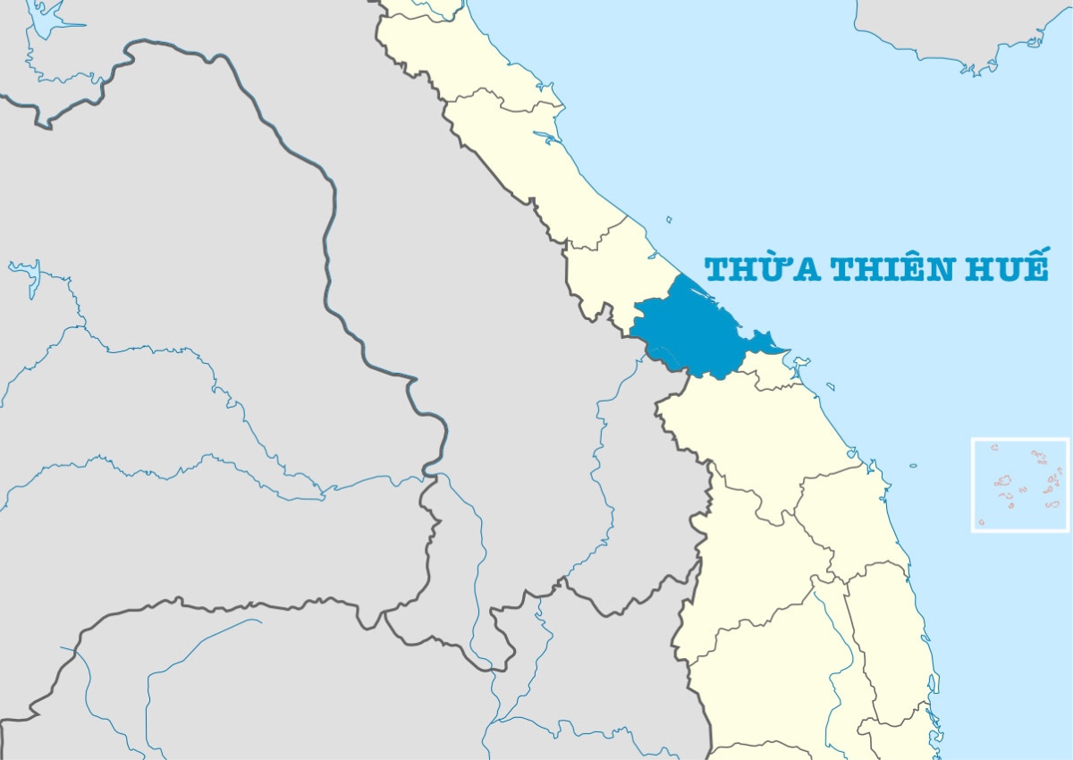 bản đồ giao thông tỉnh thừa thiên huế