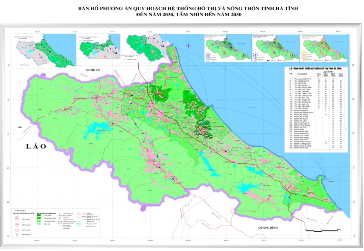 bản đồ hà tĩnh