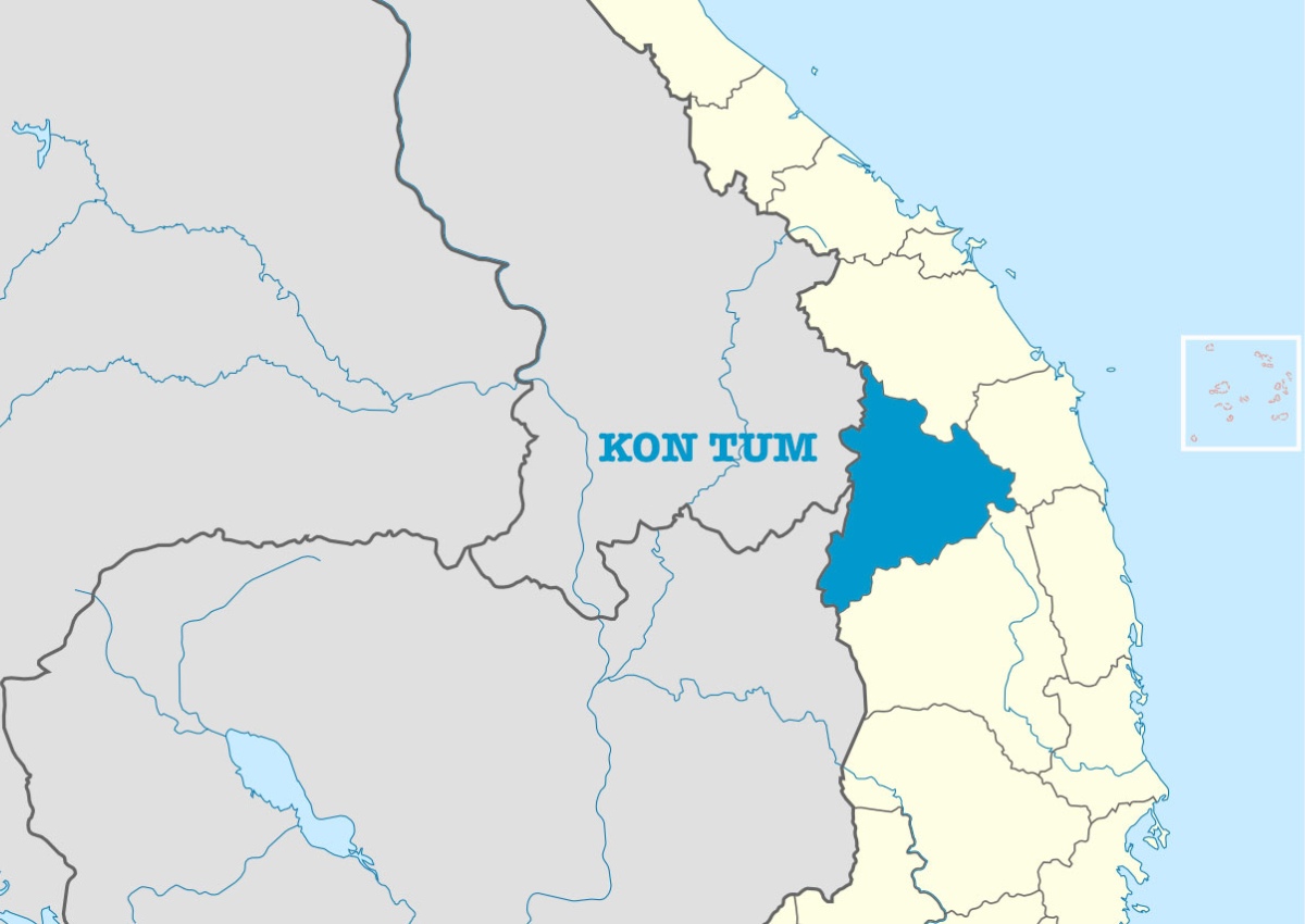 bản đồ kon tum