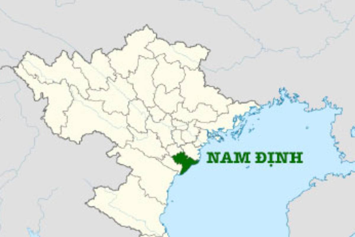 bản đồ nam định việt nam