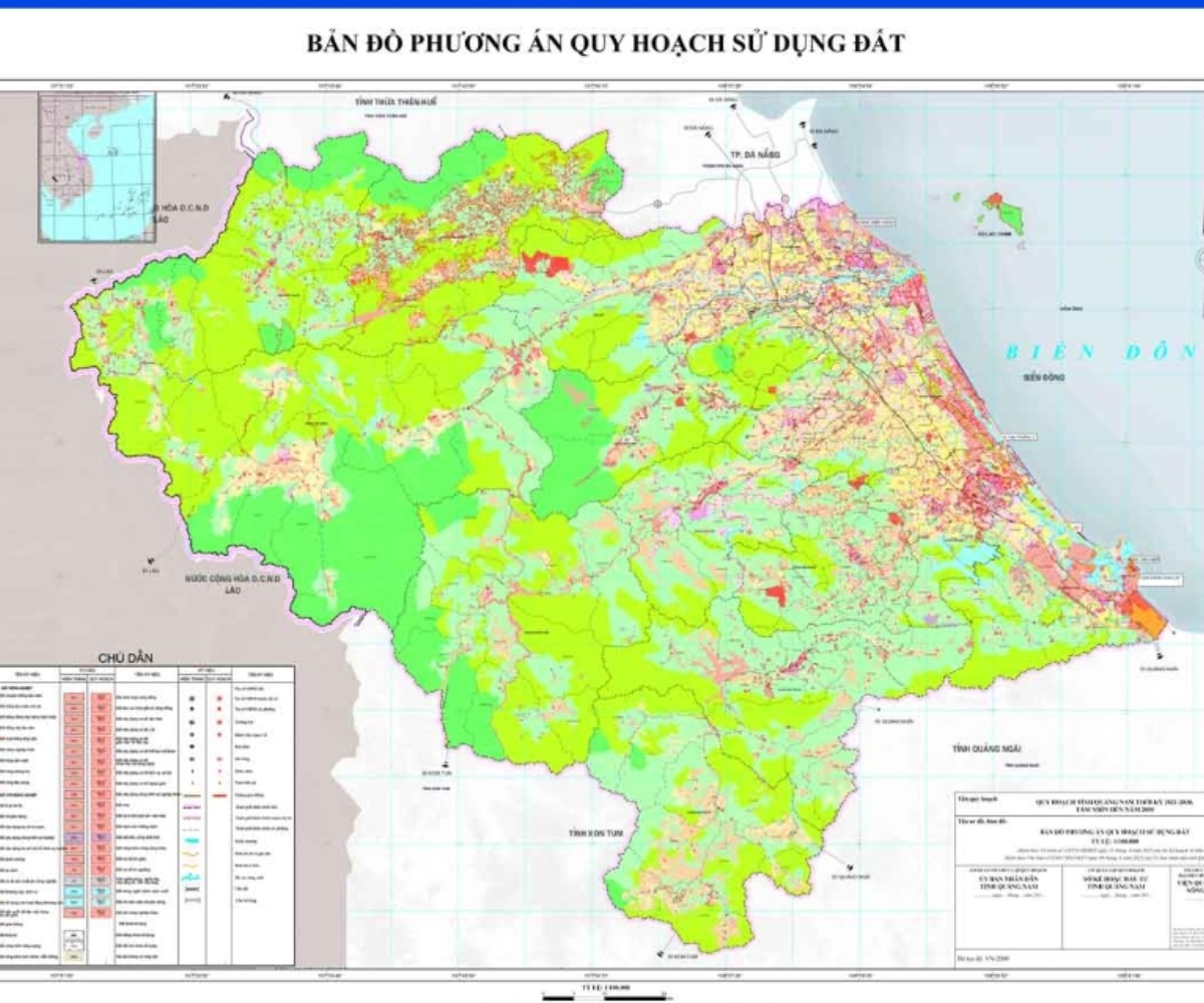 bản đồ quảng nam chi tiết