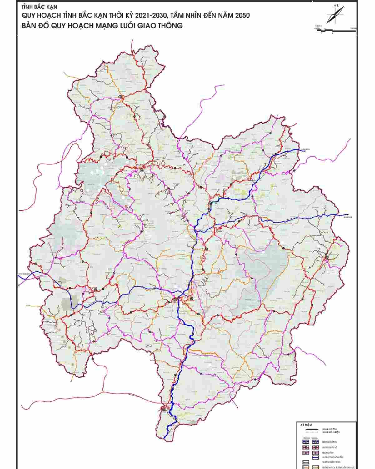 bản đồ quy hoạch bắc kạn mới nhất