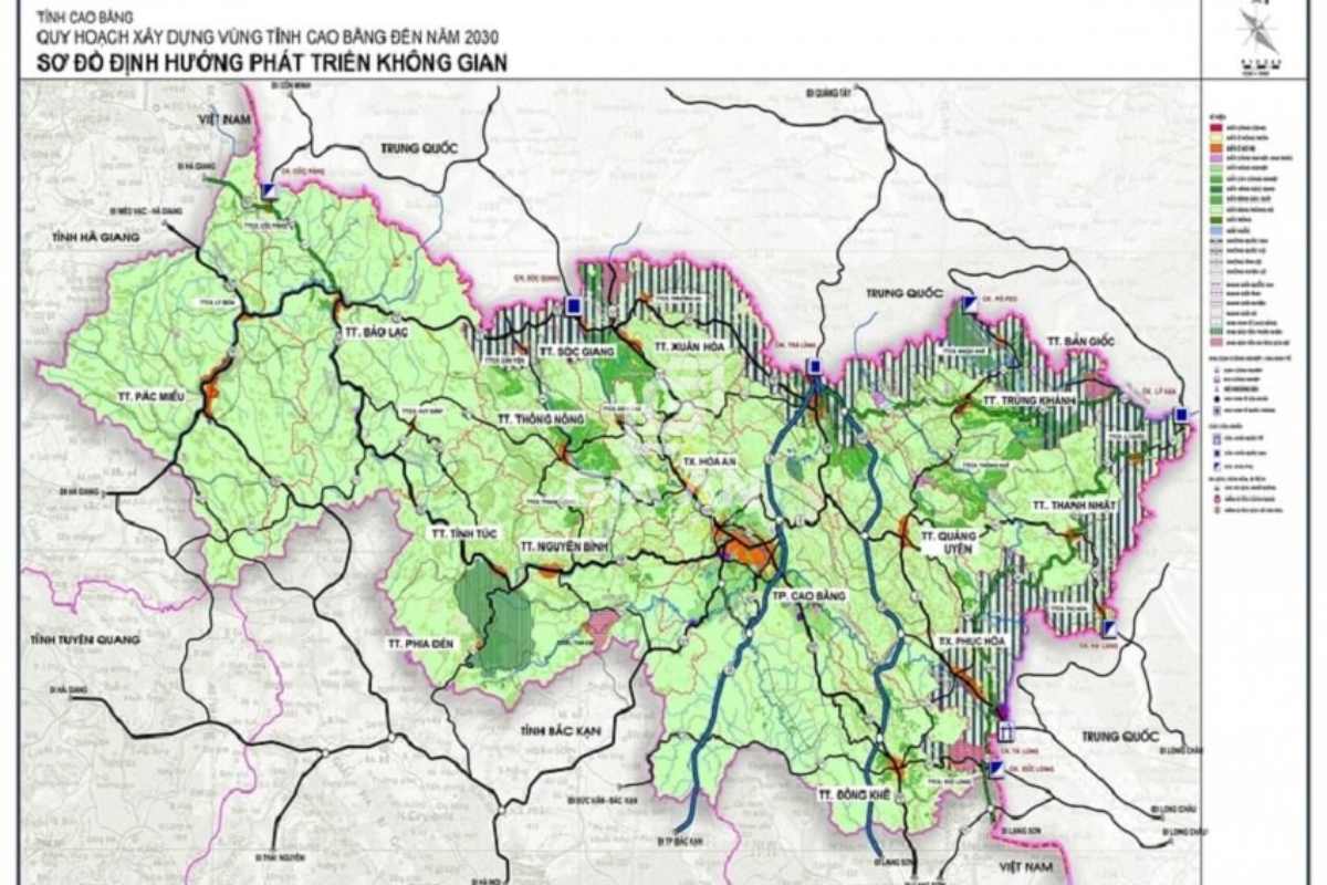 bản đồ quy hoạch cao bằng