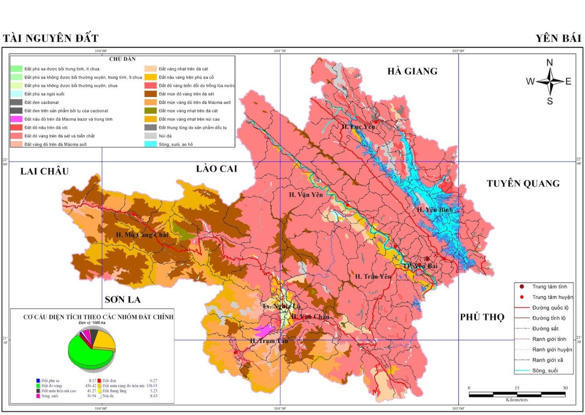 bản đồ quy hoạch mới nhất yên bái