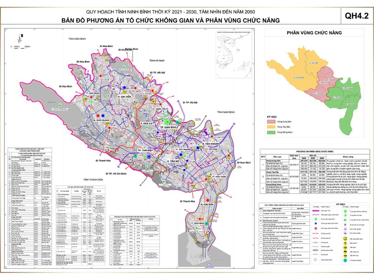 bản đồ quy hoạch ninh bình mới nhất