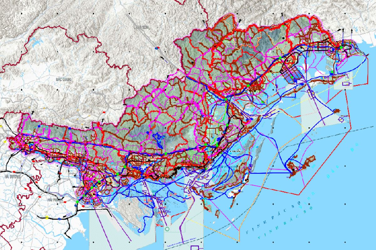 bản đồ quy hoạch tại quảng ninh