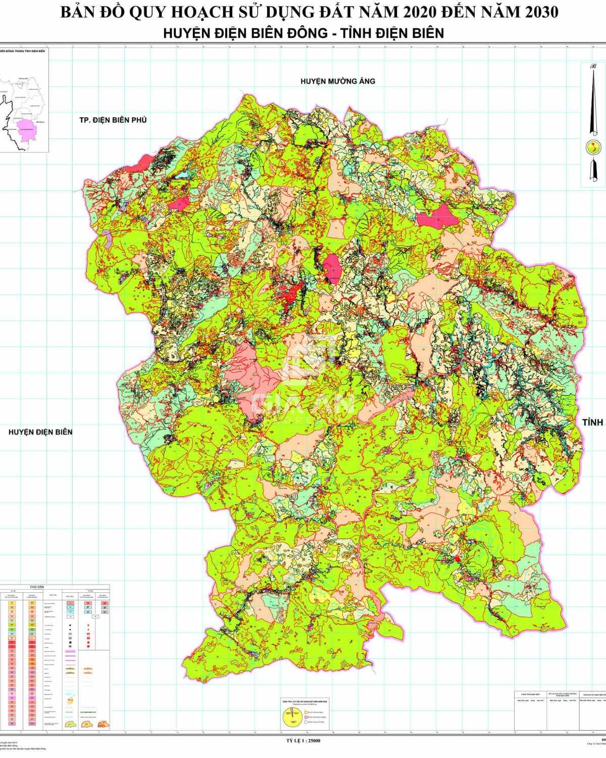 bản đồ quy hoạch tại tỉnh điện biên