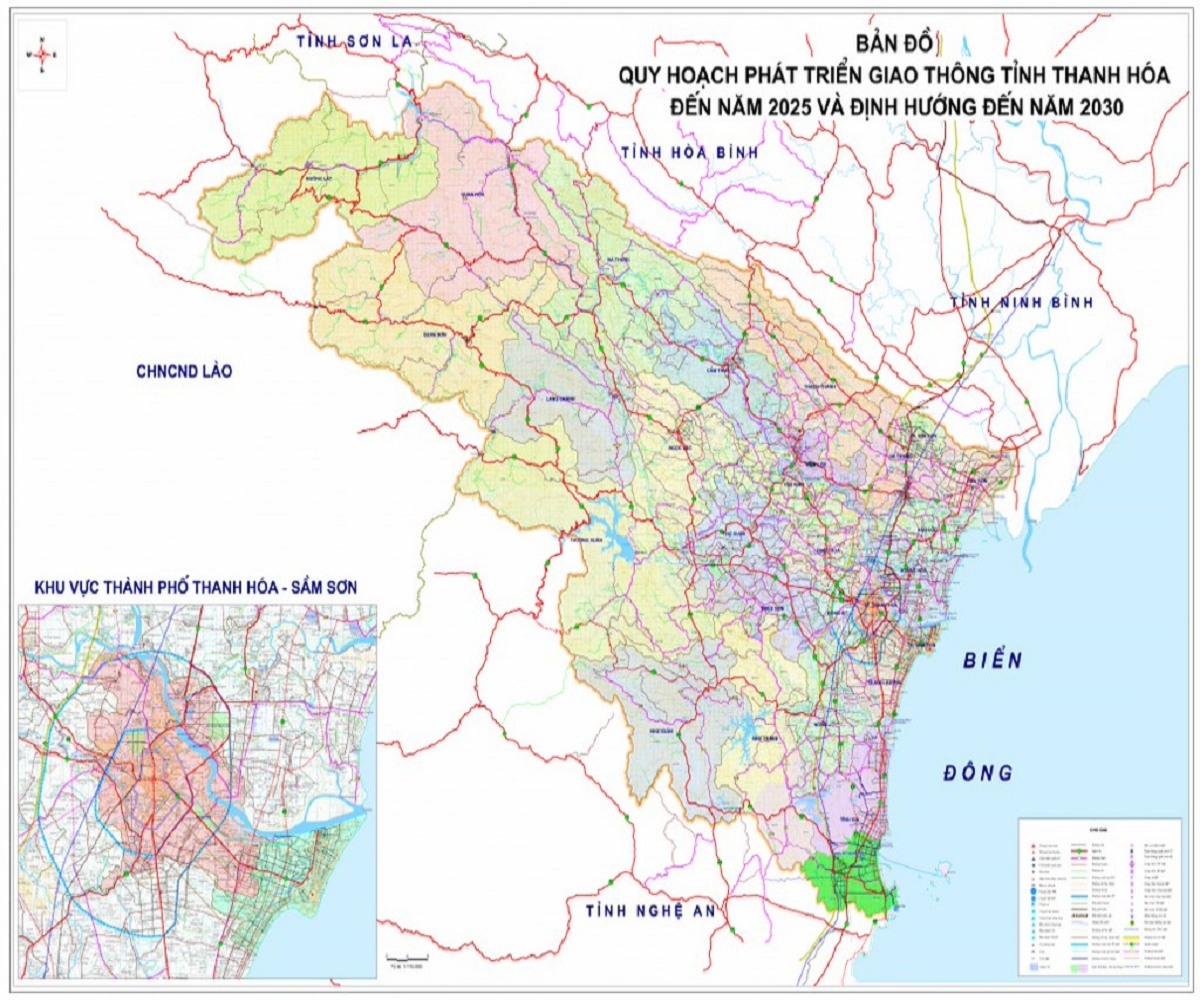 bản đồ quy hoạch thanh hóa mới nhất