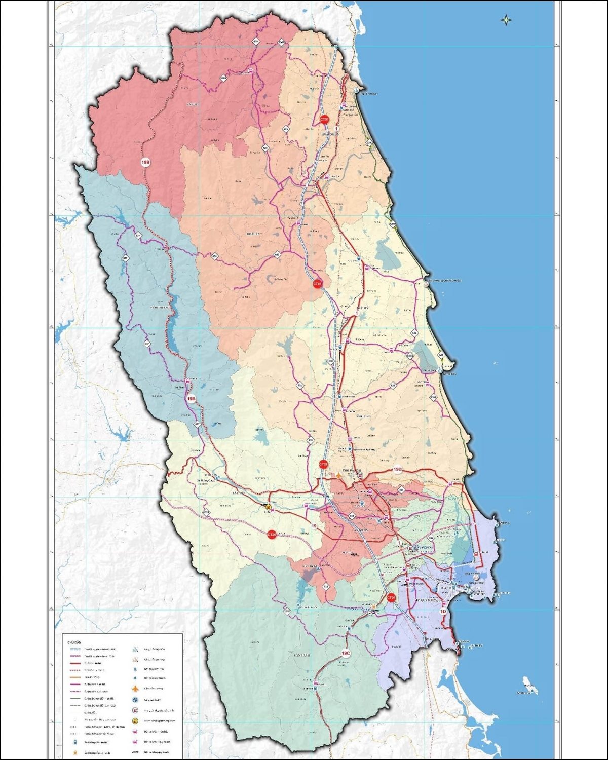 bản đồ quy hoạch tỉnh bình định