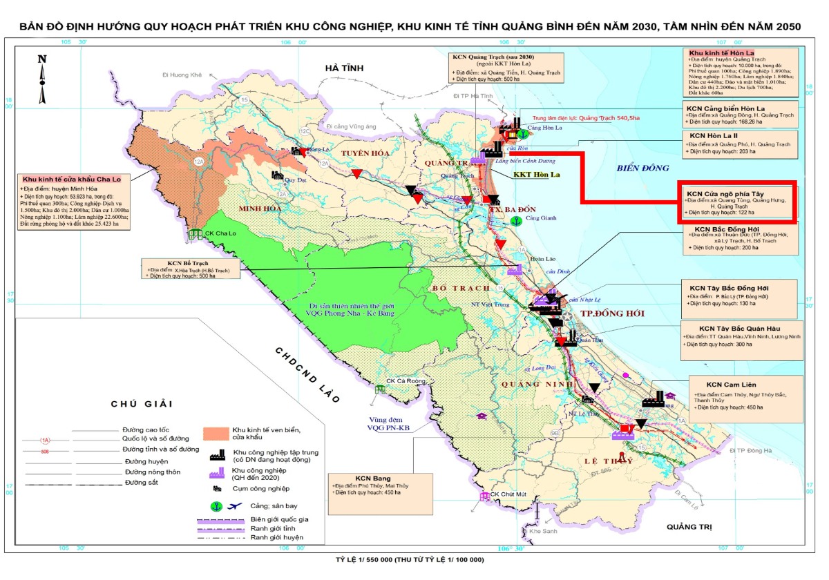 bản đồ quy hoạch tỉnh quảng bình
