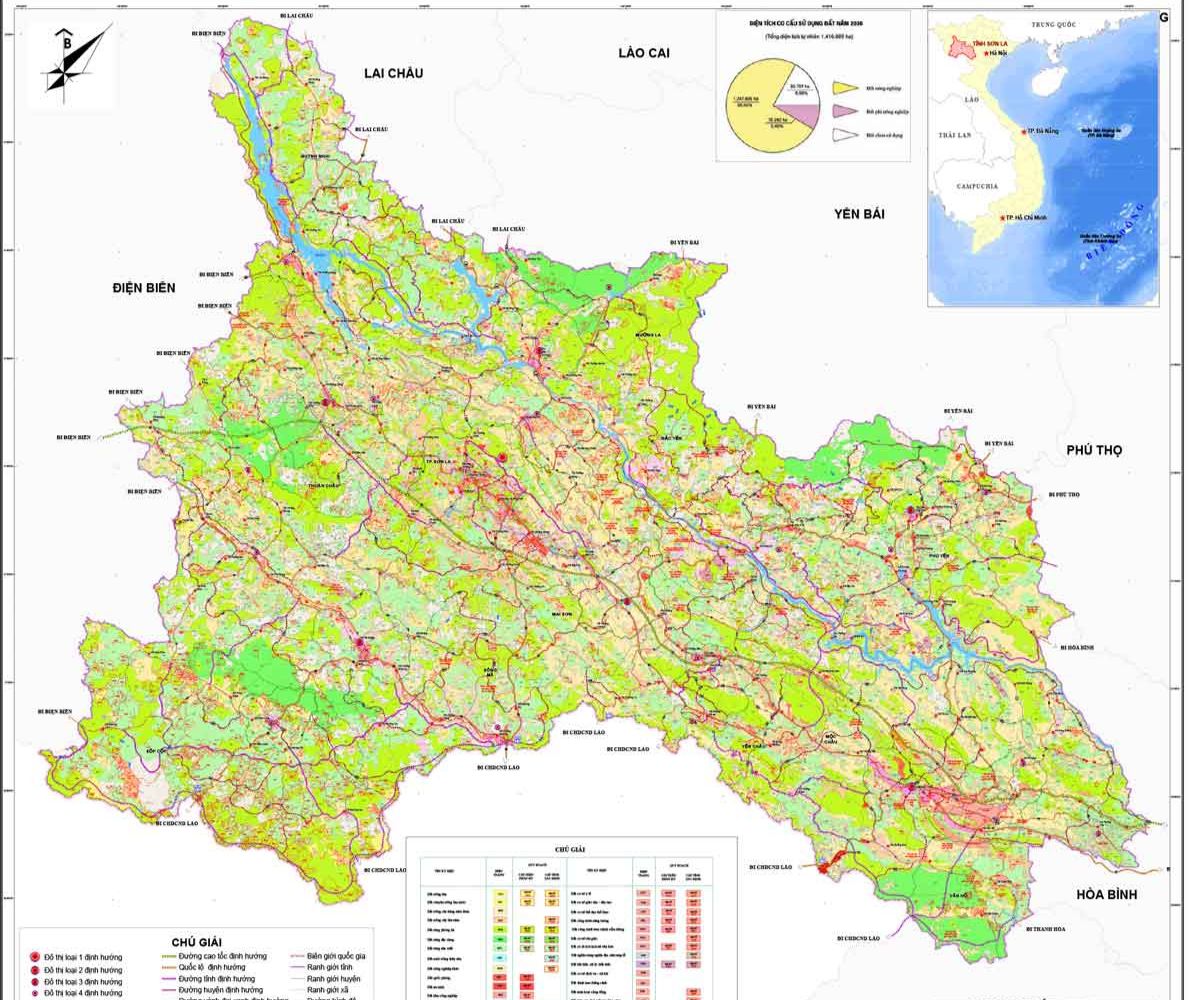 bản đồ quy hoạch tỉnh sơn la