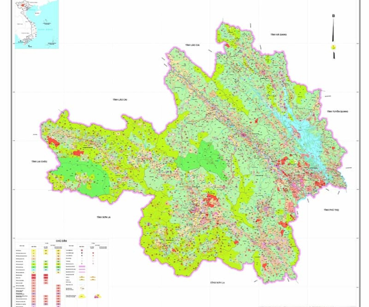 bản đồ quy hoạch yên bái