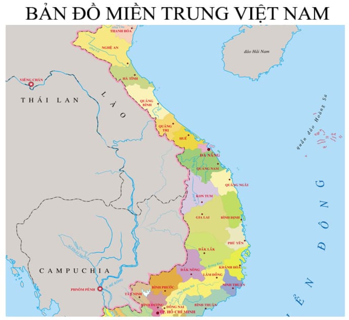 bản đồ vị trí hà tĩnh