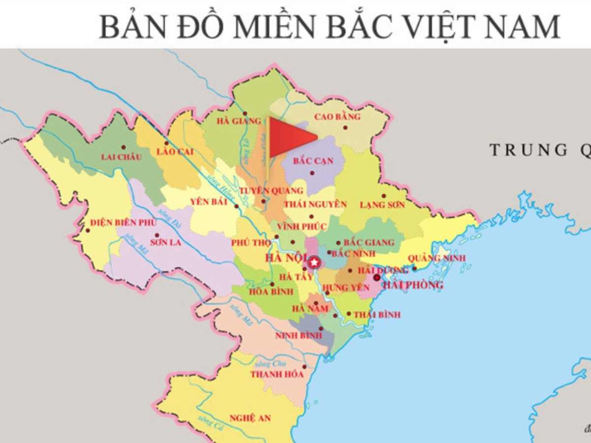 bản đồ vị trí tuyên quang