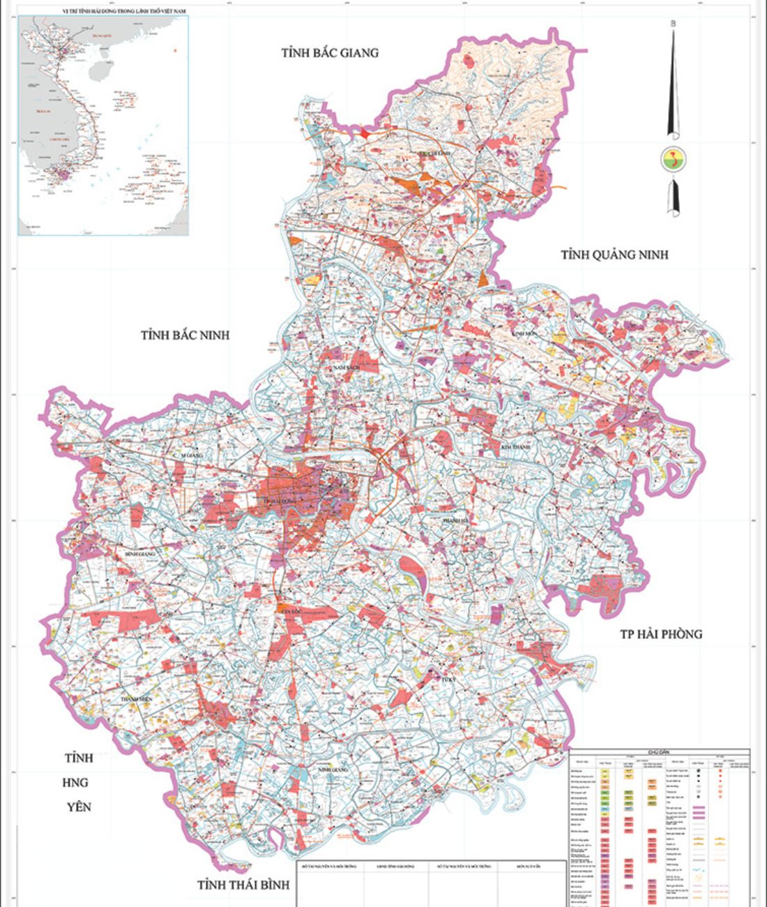 hải dương bản đồ quy hoạch