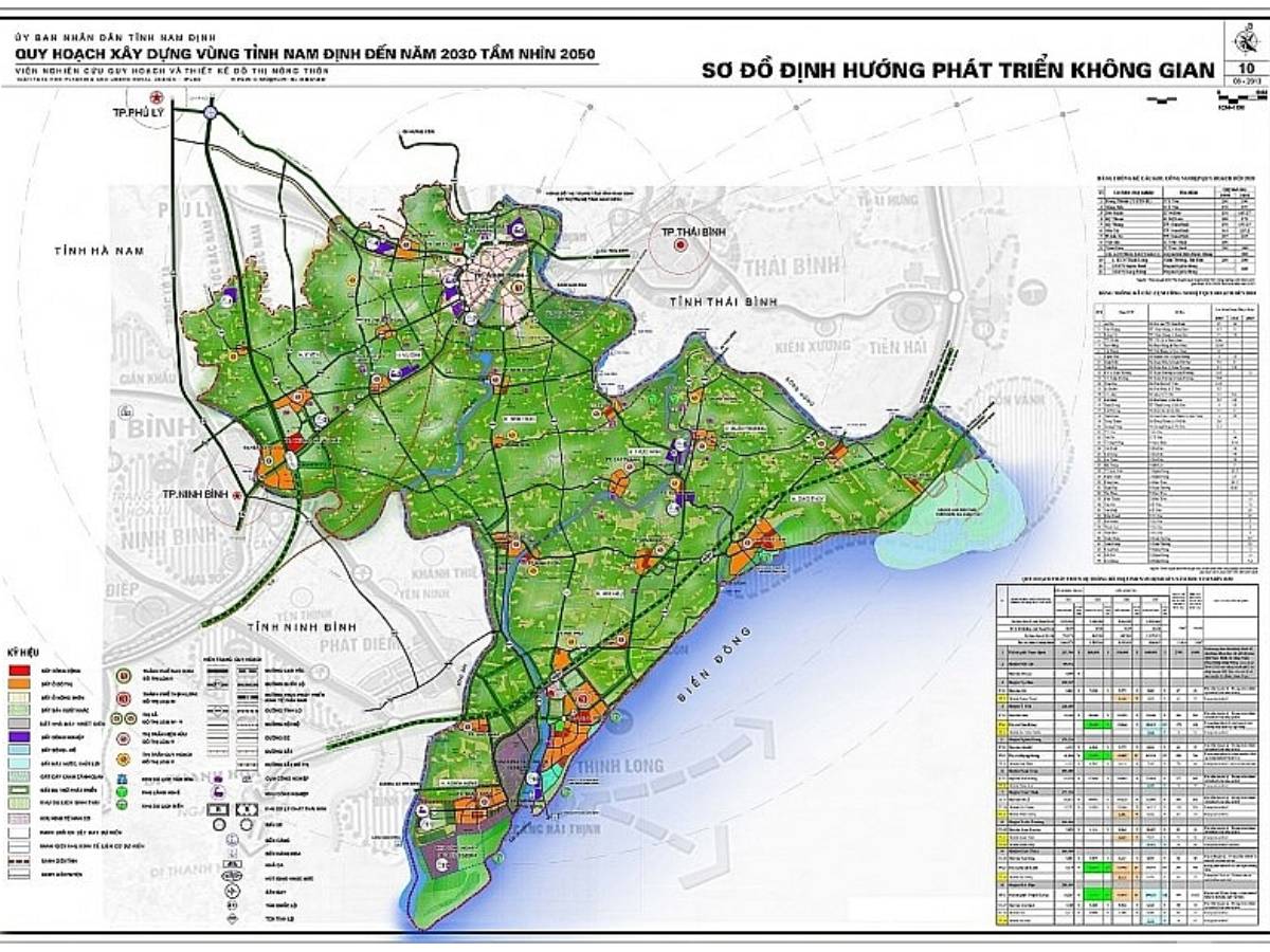 nam định bản đồ quy hoạch