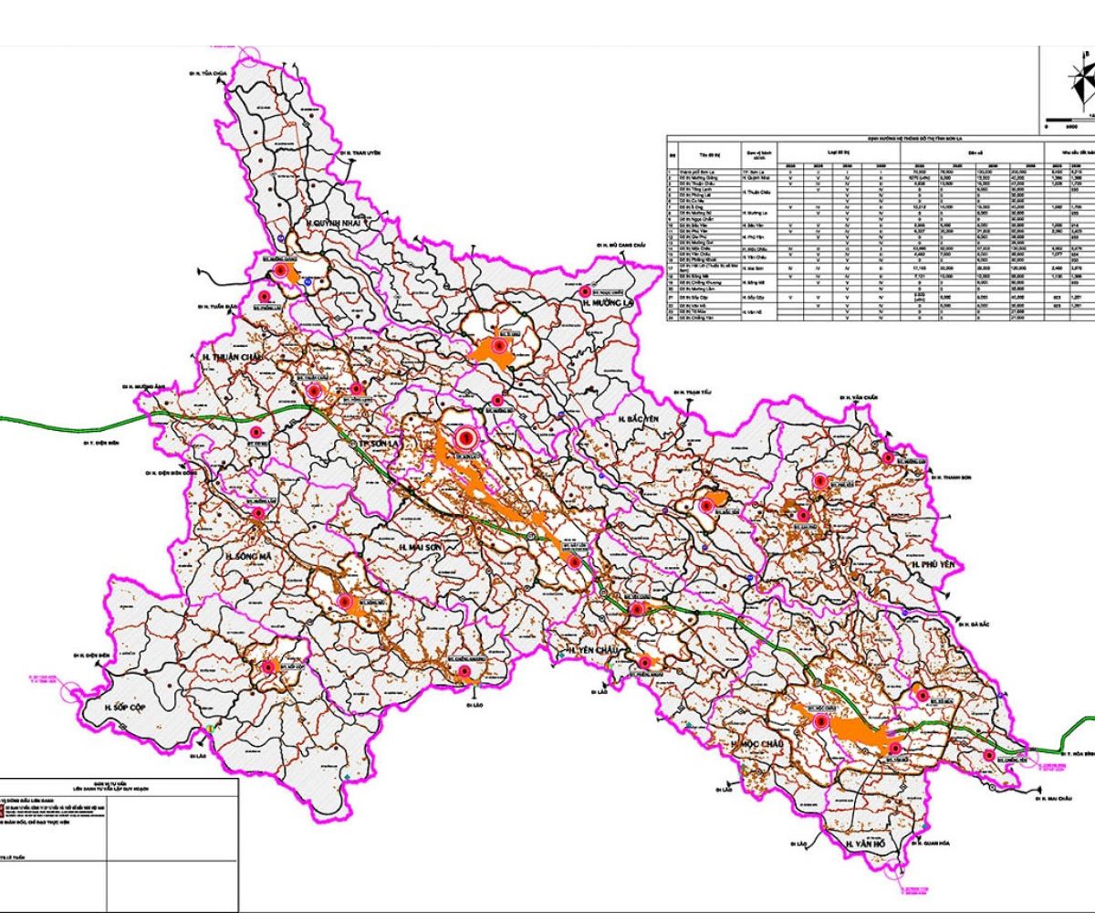 sơn la bản đồ quy hoạch