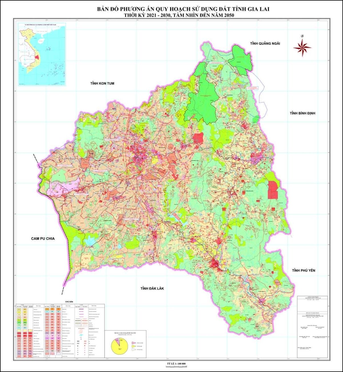 tỉnh gia lai bản đồ